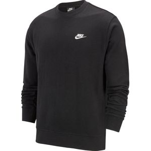 Sweatshirt - Effen - Lange Mouw - Normale Pasvorm - Geribbelde Kraag