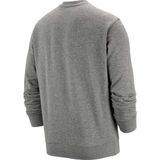 Nike M NSW Club CRW FT Sweatshirt, dk Grey Heather/White, XS heren, dk heidegrijs/wit, XS