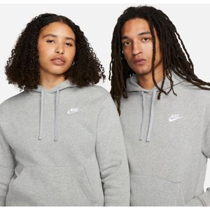 Nike - NSW Club Fleece Hoodie - Grijze Trui