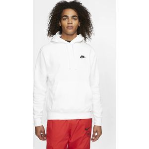 Nike Club Fleece Hoodie - Wit
