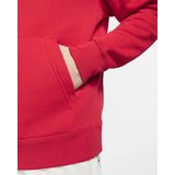 Nike Hoodie Club Small Logo  Rood  Heren