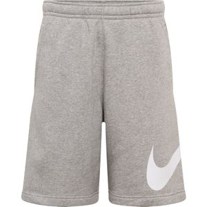 Nike - Pluche Trainingshorts - Grijs - Korte Broeken