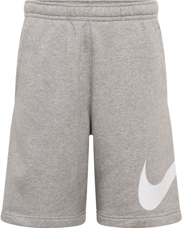 Nike - Pluche Trainingshorts - Grijs - Korte Broeken