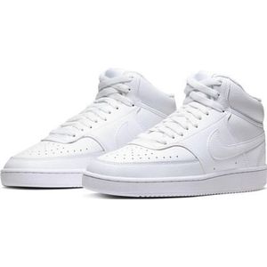 Nike Court Vision Mid Dames Sneakers - White - Maat 36.5