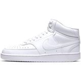 Nike - Court Vision - Damestrainers - Wit - Leer/Synthetisch Leer/Rubber