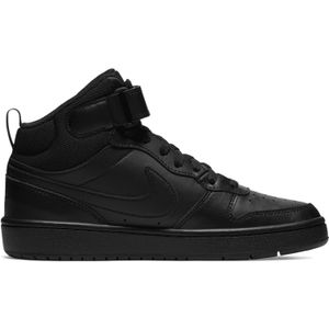 Nike Court Borough Mid 2 Sneaker für Kinder, schwarz, Gr. 35 ½ EU