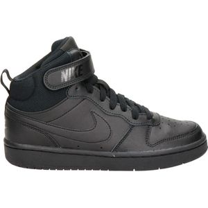 Nike Court Borough Mid 2 Kinderschoenen - Zwart