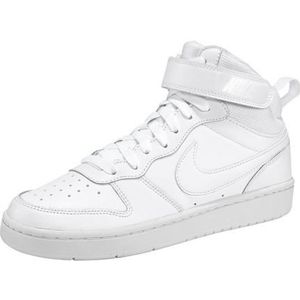 Nike - Court Borough Mid 2 GS - Kindersneaker - 36,5 - Wit