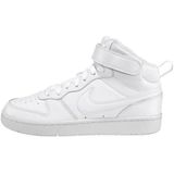 Nike Stijlvolle Court Borough Mid 2 Sneakers , White , Heren , Maat: 40 EU