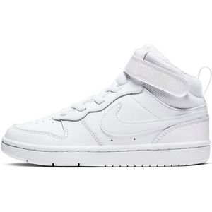 Nike Court Borough Mid 2 Kleuterschoenen - Wit