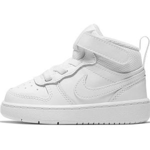 Nike Court Borough Mid 2 schoenen voor baby's/peuters - Wit