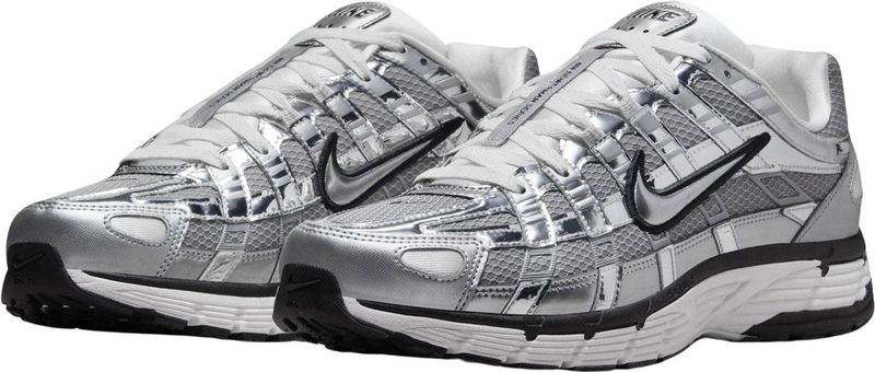 Nike - P-6000 - Sportschoenen - Metallic Silver - Mesh