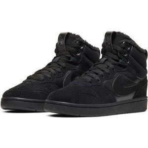 Nike Court Borough Mid 2 Kinderboots - Zwart