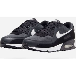 Nike Air Max 90 Sneakers Grijs Wit Zwart