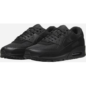 Nike Zwarte Air Max 90 Sneakers , Black , Heren , Maat: 44 EU