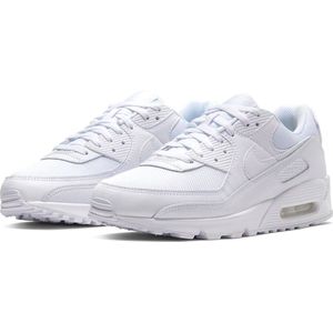 Nike Air Max 90 365 Heren Sneakers - White White-White-Wolf Grey