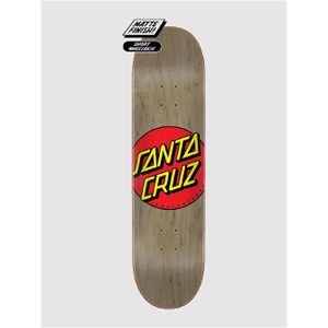 Santa Cruz Classic Dot 8.375 skateboard deck brown