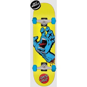 Santa Cruz Skateboard Screaming Hand mini 7.75'' yellow