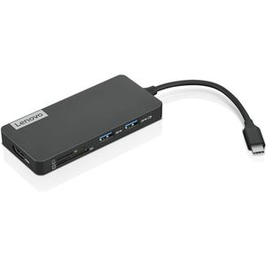 Lenovo GX90T77924 Docking Station - USB 3.2 Gen 1 - Type-C - Grijs