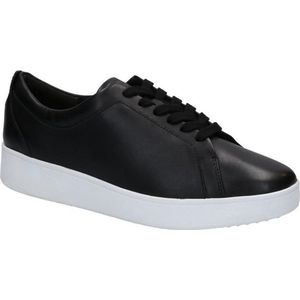 FitFlop - Rally - Sneaker - Zwart - Leer
