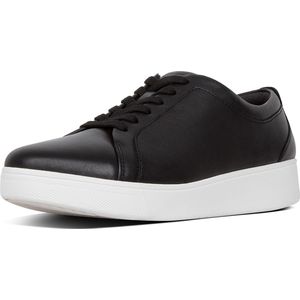 FitFlop Rally sneakers leather ZWART