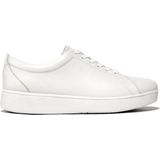 Fitflop™ Vrouwen Leren Lage sneakers / Damesschoenen Rally Tennis - Wit