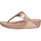 FitFlop - Lulu™ Leather Toepost - Slipper - Rose Gold - Leer