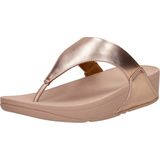 FitFlop - Lulu™ Leather Toepost - Slipper - Rose Gold - Leer