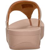 FitFlop - Lulu™ Leather Toepost - Slipper - Rose Gold - Leer