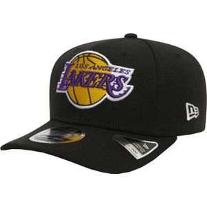 New Era LA Lakers Black 9FIFTY Stretch Snap Cap - Small/Medium