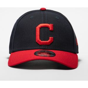 New Era Cleveland Indians Contrast Visor League Cap - Sportcap - Pet - Donkerblauw - One size