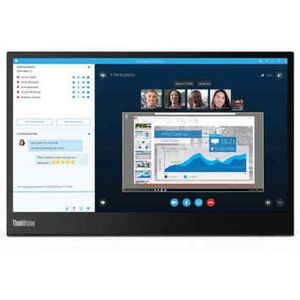 LENOVO Thinkvision M14 Led-14-Fl HD-mat, zwart