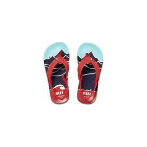 Reef - Jonas Claesson Lil Ahi Mountain Wave - Jongens Slippers - Blauw - Kunstleer