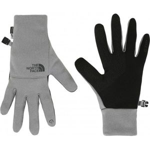 The North Face - Dames skihandschoenen - W Etip Recycled Glove Tnf Medium Grey Heather voor Dames van Siliconen - Maat XS - Grijs