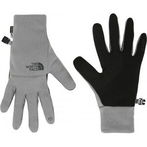 The North Face - Dames skihandschoenen - W Etip Recycled Glove Tnf Medium Grey Heather voor Dames van Siliconen - Maat S - Grijs