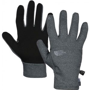 The North Face - Skihandschoenen - Etip Recycled Glove Tnf Medium Grey Heather voor Heren van Siliconen - Maat S - Grijs