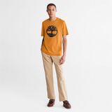 Timberland Biologisch T-Shirt Brand Tree TB0A2C2R - Wheat