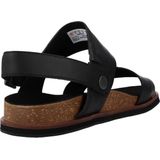 Timberland - Amalfi Vibes 2 Band Sandal - Sandaal - Black Leather - Hoogwaardig Volnerfleer
