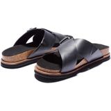 Timberland - Amalfi Vibes Cross Slide - Slipper - Black - Leer