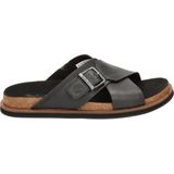 Timberland - Amalfi Vibes Cross Slide - Slipper - Black - Leer