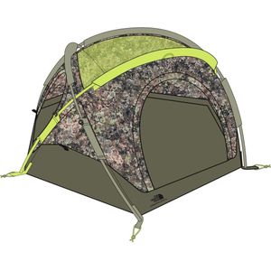 the north face homestead domey 3 green unisex tent