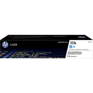 HP - 117A - Toner Cartridge - Cyaan - Origineel - 700 Pagina's