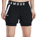 Under Armour Play Up 2-in-1 Shorts Dames Sportbroek - Zwart
