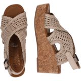 Blowfish - ANDREA - Sandaal - Goud - Sleehak - Verstelbare Riemen