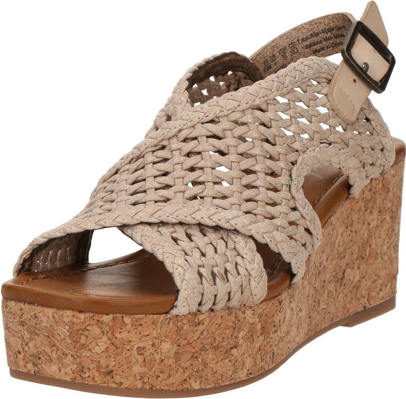 Blowfish - ANDREA - Sandaal - Goud - Sleehak - Verstelbare Riemen