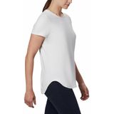 Columbia Outdoorshirt Firwood Camp Ii Ss Tee Dames - White Small Str