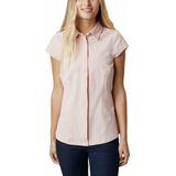 Columbia Saturday Trail Ii Stretch Print Ss Outdoorblouse - XS - Dames - Peach Cloud End