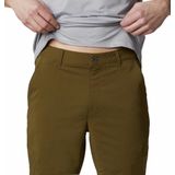 Columbia Outdoorbroek Tech Trail Short Heren - New Olive