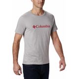 T-Shirt Columbia Men CSC Basic Logo Short Sleeve Columbia Grey Heather-XS