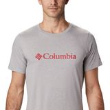 Columbia - CSC Basic Logo - T-shirt - Grijs - 100% Katoen - 1x